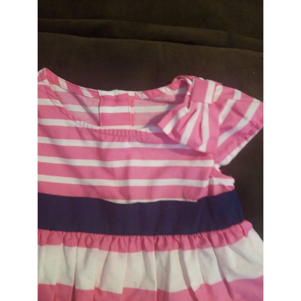 Gymboree stripes‎ and anchors dress 6 12 months